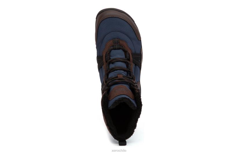 alpine - bota de nieve para hombre marrón / azul marino 040J107 Xero Shoes