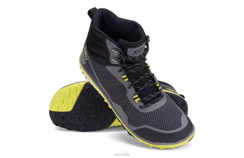 scrambler mid - bota de montaña ultraligera con suela michelin de fibralite gris acero / azufre 040J95 Xero Shoes