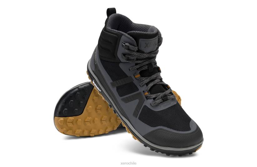 scrambler mid ii - bota de senderismo ultraligera con suela michelin de fibralite asfalto / negro 040J90 Xero Shoes