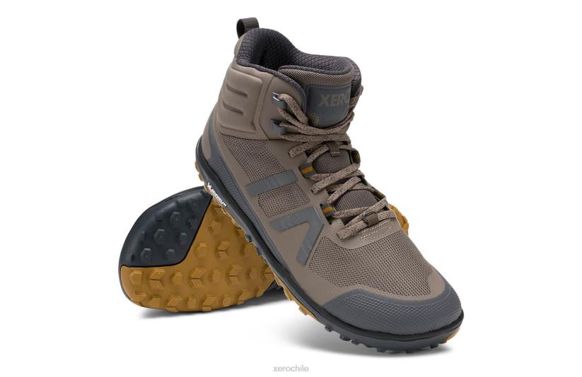 scrambler mid ii - bota de senderismo ultraligera con suela michelin de fibralite morilla 040J91 Xero Shoes
