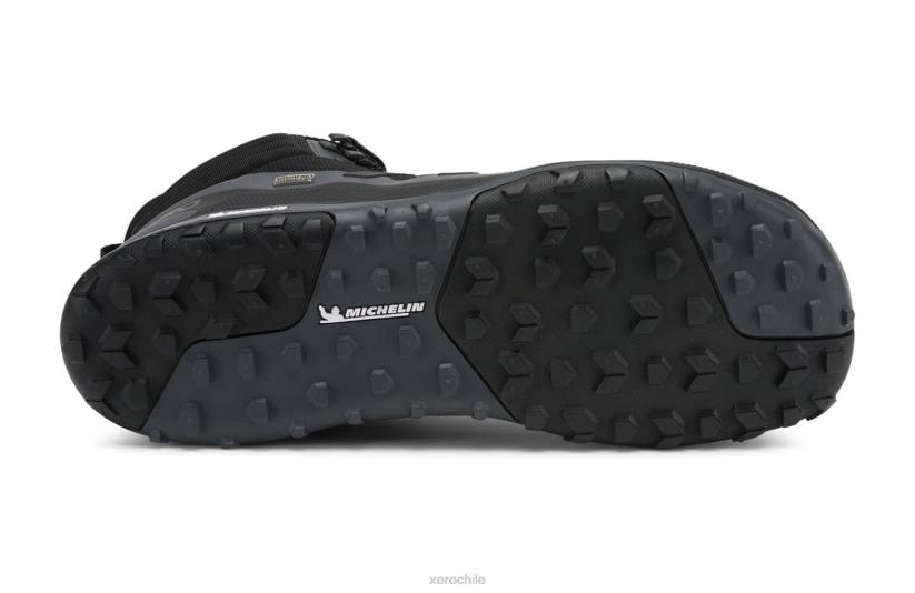 scrambler mid ii wp - bota de montaña ultraligera e impermeable negro / asfalto 040J92 Xero Shoes