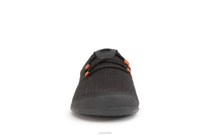hana - comodidad casual de lona - hombres negro / óxido (cáñamo respetuoso con la lluvia) 040J234 Xero Shoes