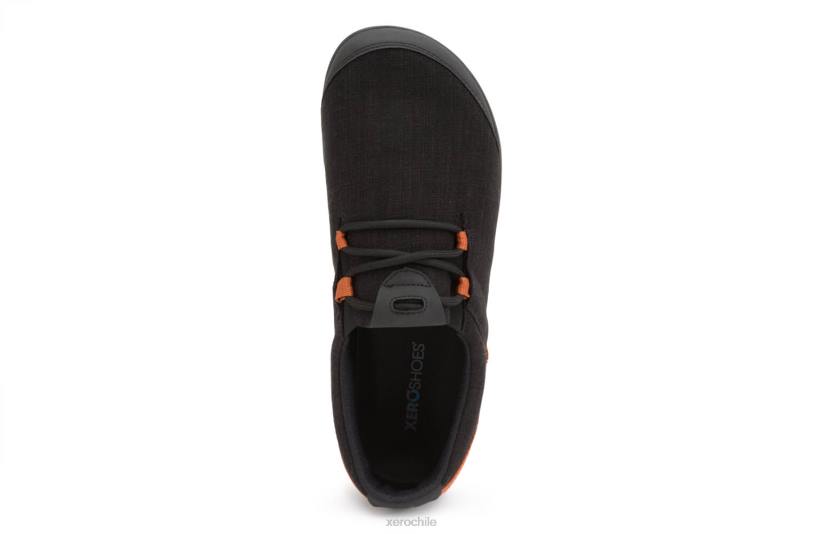 hana - comodidad casual de lona - hombres negro / óxido (cáñamo respetuoso con la lluvia) 040J234 Xero Shoes