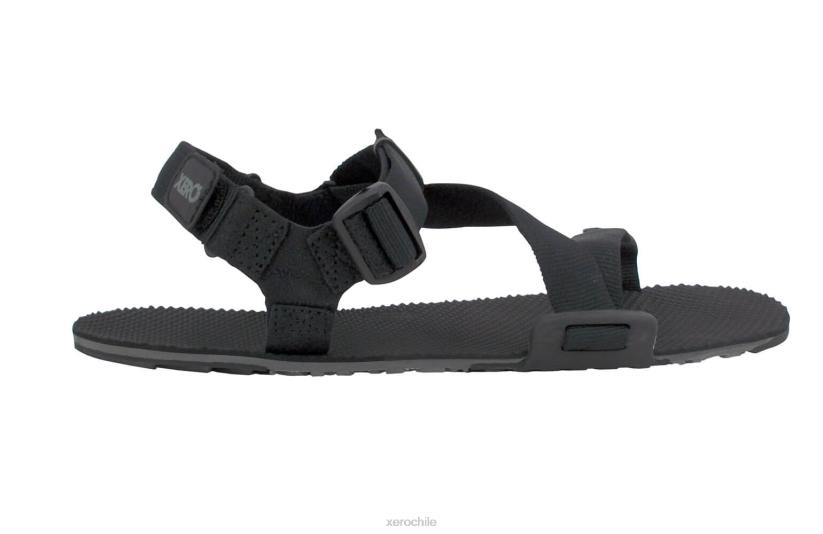 sandalia deportiva naboso trail - hombre negro carbón / negro 040J89 Xero Shoes