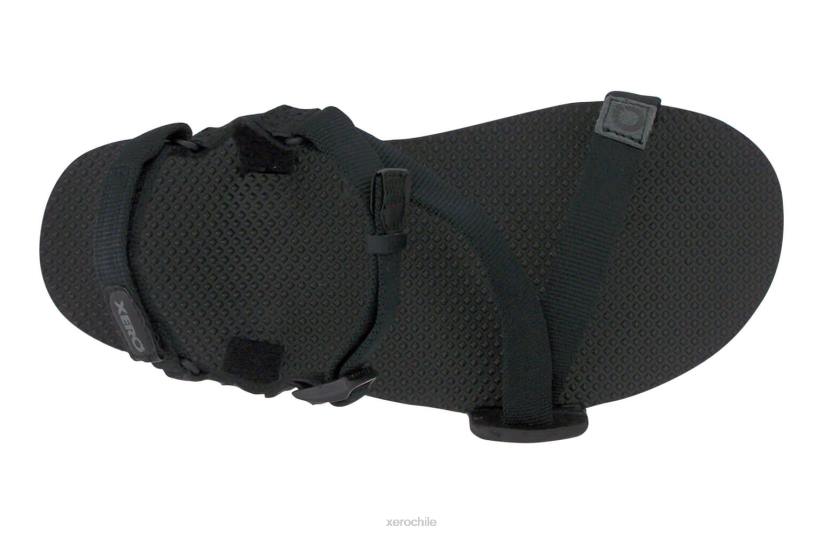 sandalia deportiva naboso trail - hombre negro carbón / negro 040J89 Xero Shoes