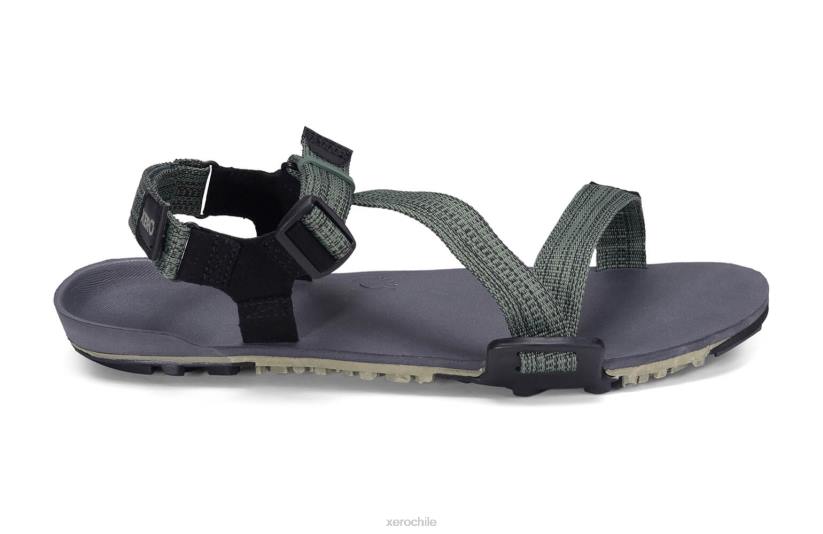 z-trail ev: sandalia de recuperación, senderismo y carrera vetiver verde 040J83 Xero Shoes