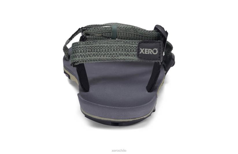 z-trail ev: sandalia de recuperación, senderismo y carrera vetiver verde 040J83 Xero Shoes