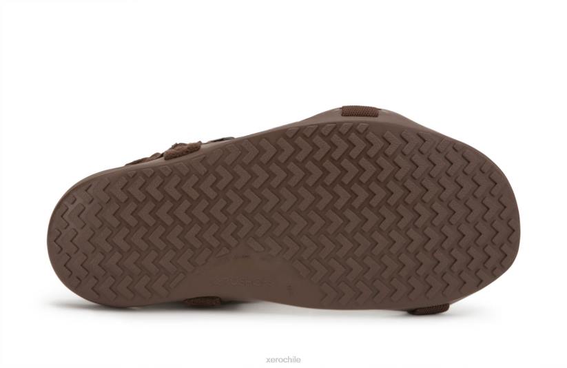 z-trek: la sandalia deportiva ligera y plegable marrón 040J241 Xero Shoes