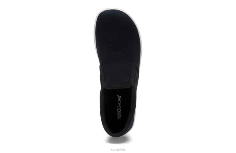 Slip-on de lona dillon: zapatilla icónica de perfil bajo negro 040J2 Xero Shoes
