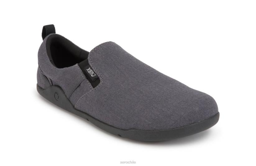 aptos - el calzado informal sin cordones de lona de cáñamo - para hombre asfalto 040J60 Xero Shoes aptos - el calzado informal sin cordones de lona de cáñamo - para hombre asfalto 040J60 Xero Shoes