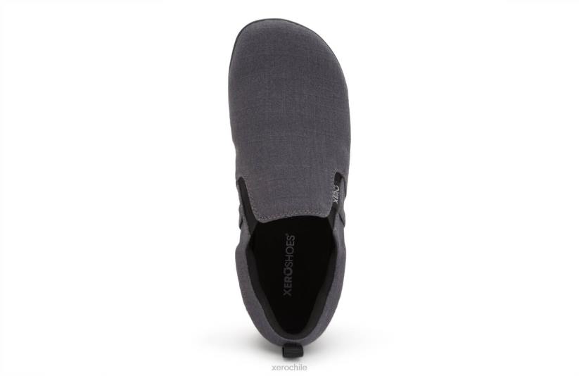 aptos - el calzado informal sin cordones de lona de cáñamo - para hombre asfalto 040J60 Xero Shoes