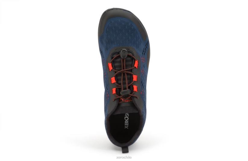 aqua x sport ¨c hombre (liquidación) azul / naranja iluminado por la luna 040J76 Xero Shoes
