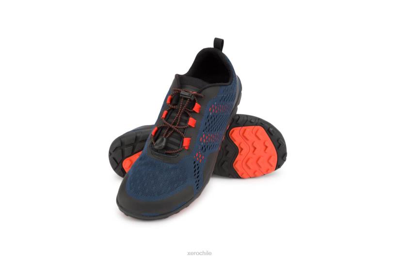 aqua x sport ¨c hombre (liquidación) azul / naranja iluminado por la luna 040J76 Xero Shoes