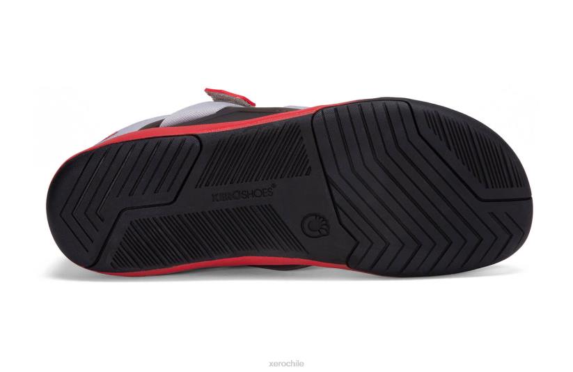 entrenador forza - hombres micro gris / rojo 040J27 Xero Shoes