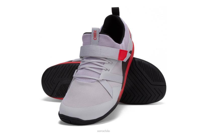 entrenador forza - hombres micro gris / rojo 040J27 Xero Shoes