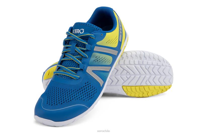 hfs - zapatilla ligera para correr en carretera - hombre azul victoria / azufre 040J71 Xero Shoes