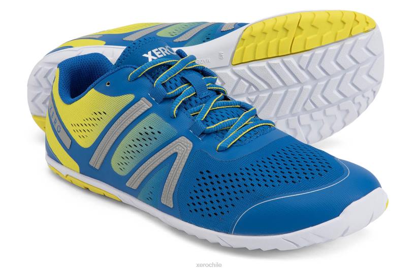 hfs - zapatilla ligera para correr en carretera - hombre azul victoria / azufre 040J71 Xero Shoes