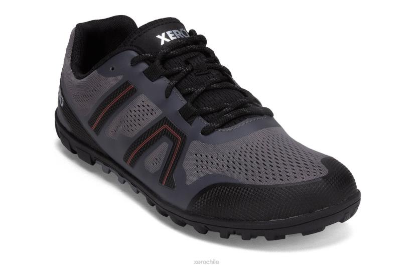 mesa trail ii ¨c hombres gris acero / naranja 040J236 Xero Shoes