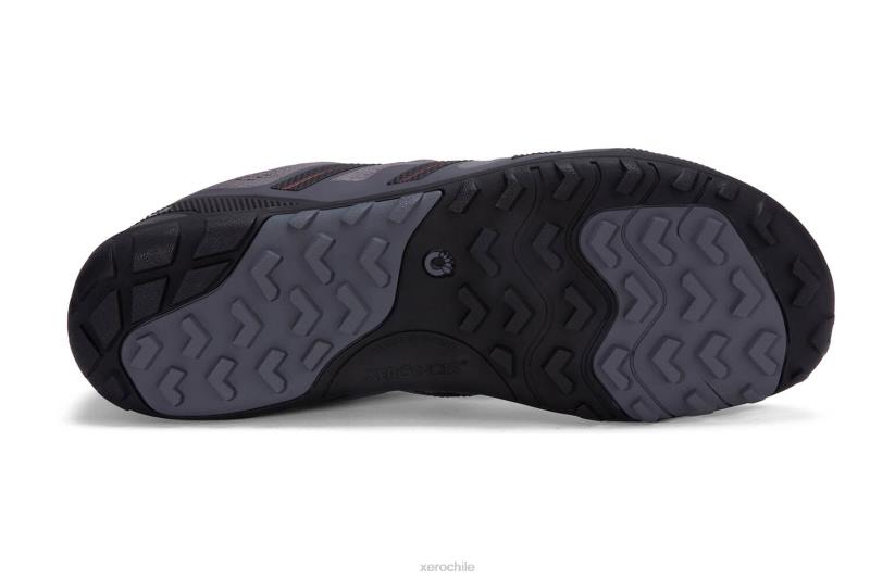 mesa trail ii ¨c hombres gris acero / naranja 040J236 Xero Shoes
