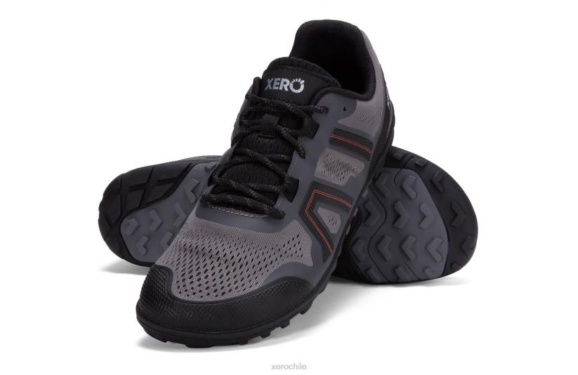 mesa trail ii ¨c hombres gris acero / naranja 040J236 Xero Shoes