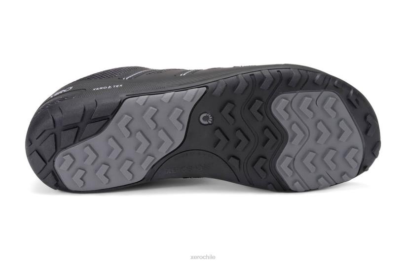 mesa trail wp - corredor de senderos impermeable negro 040J25 Xero Shoes