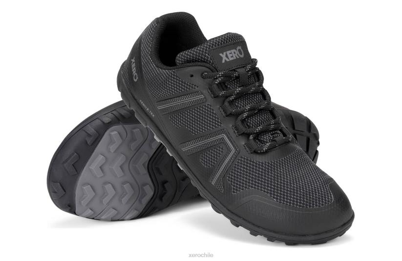 mesa trail wp - corredor de senderos impermeable negro 040J25 Xero Shoes