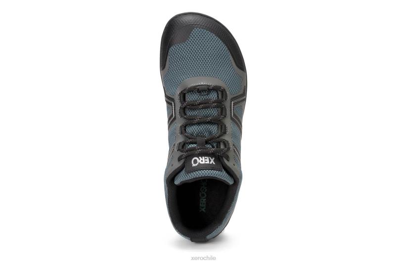mesa trail wp - corredor de senderos impermeable trekking verde / pino 040J24 Xero Shoes