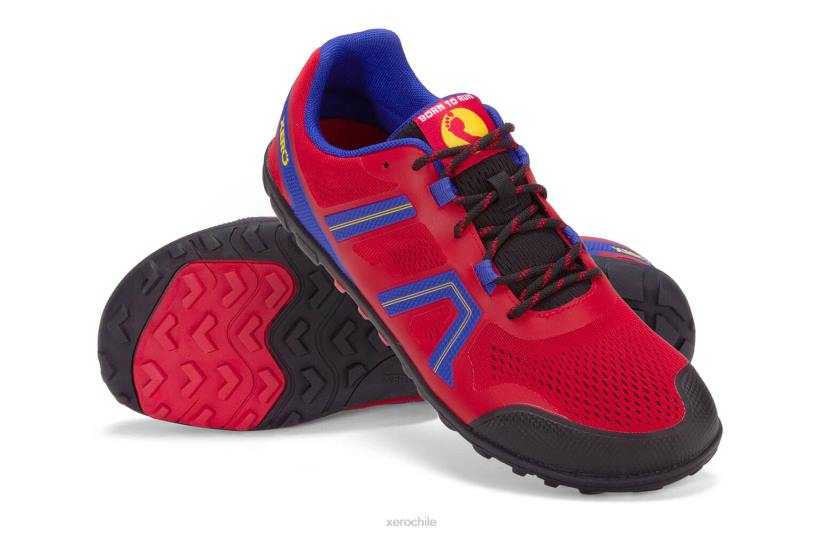 nacido para correr zapatos ¨c hombres mesa trail ii - rojo 040J45 Xero Shoes
