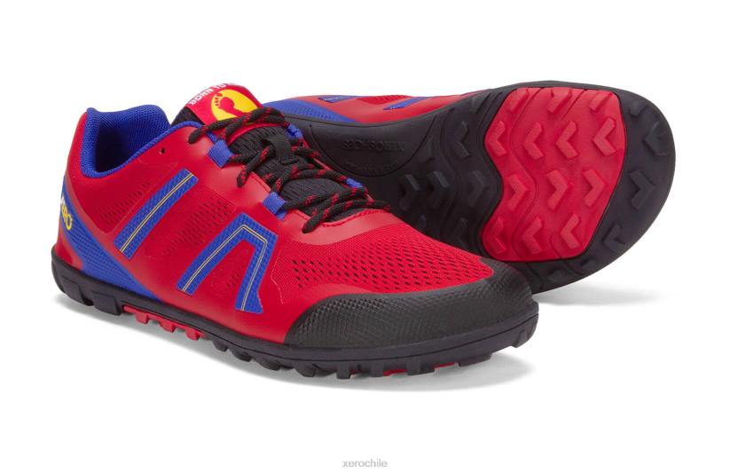 nacido para correr zapatos ¨c hombres mesa trail ii - rojo 040J45 Xero Shoes