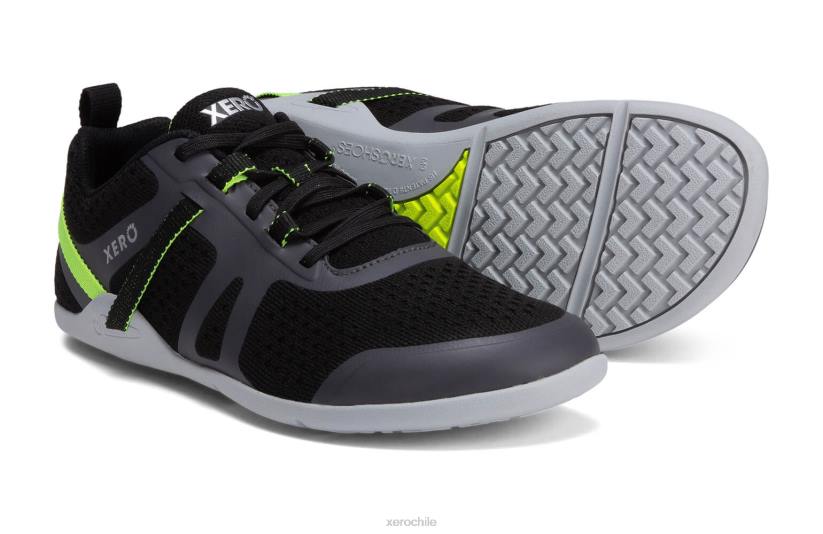 prio neo: el calzado deportivo definitivo asfalto / negro 040J8 Xero Shoes