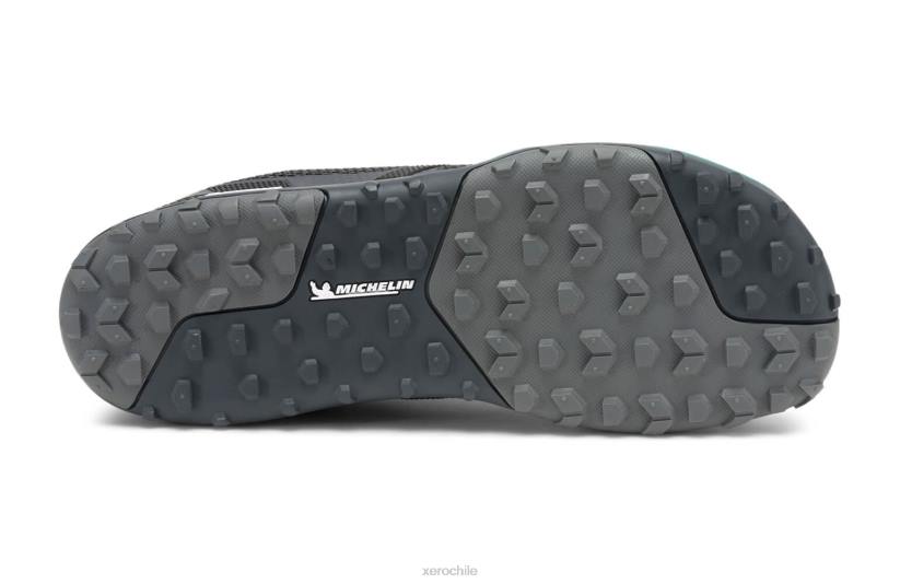 scrambler low - zapato de trail con suela michelin de fibralite esquisto negro 040J18 Xero Shoes