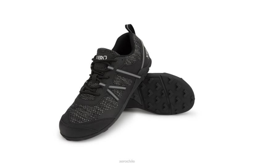 terraflex ii - zapatilla de trail running y senderismo - hombre negro 040J65 Xero Shoes