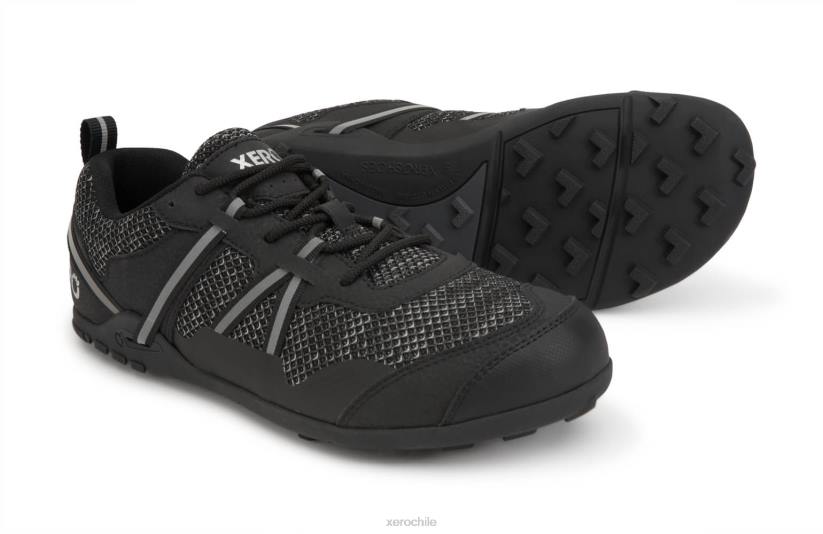 terraflex ii - zapatilla de trail running y senderismo - hombre negro 040J65 Xero Shoes