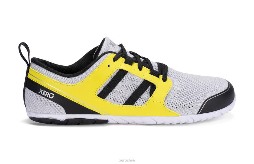 zelen: tu correcaminos ecológico gris / azufre 040J42 Xero Shoes
