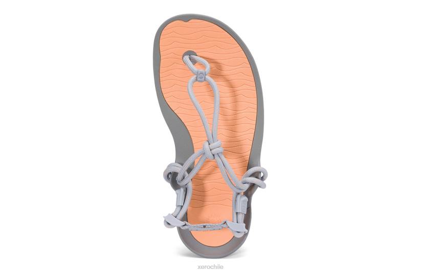 aqua cloud - sandalia versátil para actividades y deportes acuáticos naranja simulada 040J192 Xero Shoes
