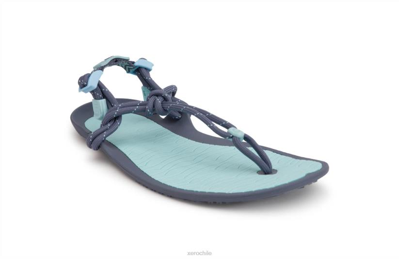 aqua cloud - sandalia versátil para actividades y deportes acuáticos resplandor azul 040J191 Xero Shoes
