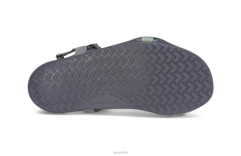 z-trek: la sandalia deportiva ligera y plegable verde 040J189 Xero Shoes