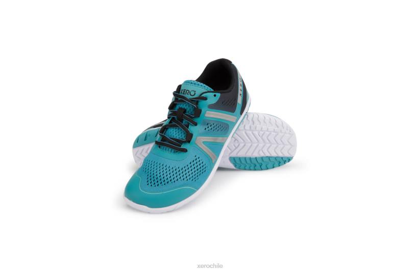 hfs - zapatilla ligera para correr en carretera - mujer azul porcelana 040J172 Xero Shoes