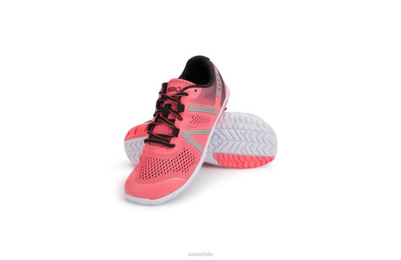 hfs - zapatilla ligera para correr en carretera - mujer silencio de coral 040J171 Xero Shoes