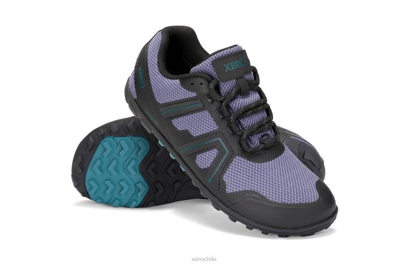 mesa trail wp - corredor de senderos impermeable grisalla / negro 040J129 Xero Shoes
