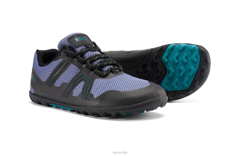 mesa trail wp - corredor de senderos impermeable grisalla / negro 040J129 Xero Shoes