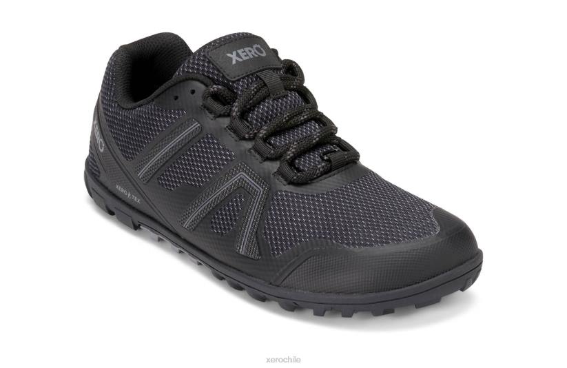 mesa trail wp - corredor de senderos impermeable negro 040J130 Xero Shoes