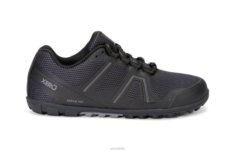 mesa trail wp - corredor de senderos impermeable negro 040J130 Xero Shoes