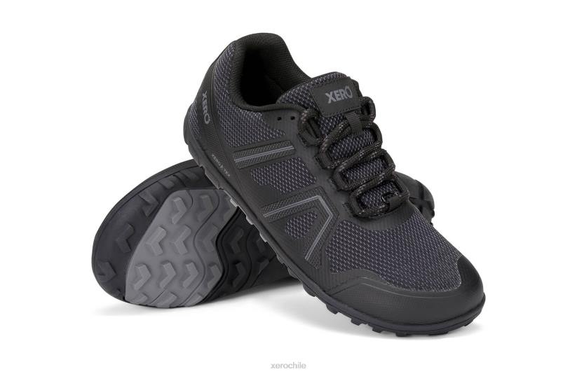 mesa trail wp - corredor de senderos impermeable negro 040J130 Xero Shoes