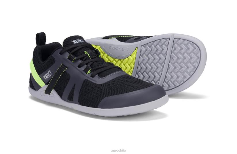 prio neo: el calzado deportivo definitivo asfalto / negro 040J116 Xero Shoes