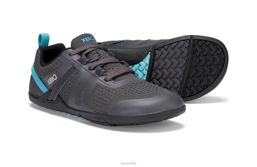 prio neo: el calzado deportivo definitivo asfalto / resplandor azul 040J117 Xero Shoes