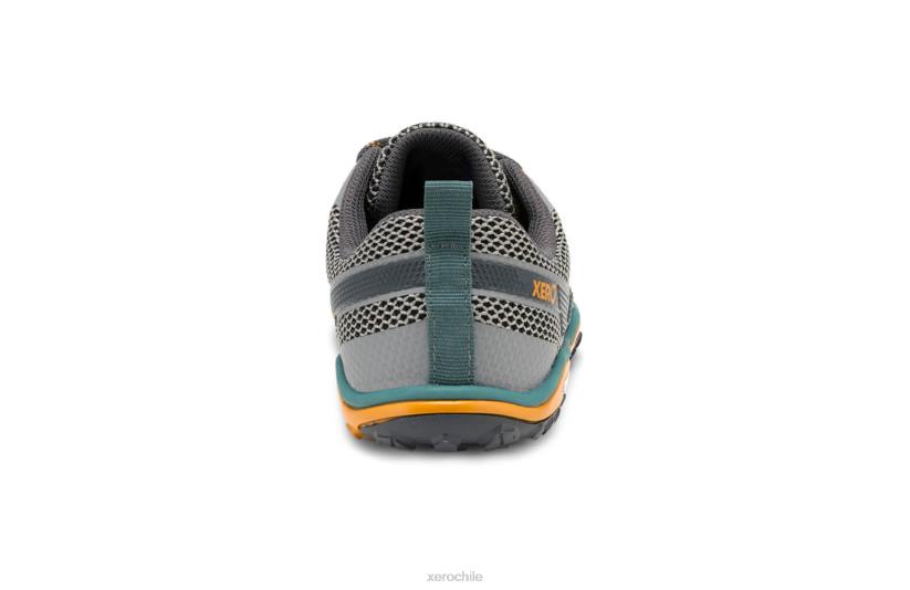 scrambler low - zapato de trail con suela michelin de fibralite gris asfalto 040J125 Xero Shoes