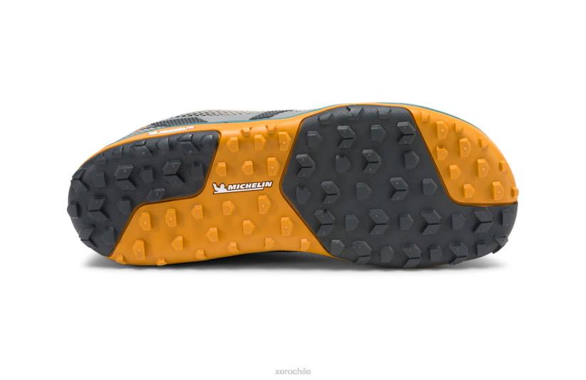 scrambler low - zapato de trail con suela michelin de fibralite gris asfalto 040J125 Xero Shoes