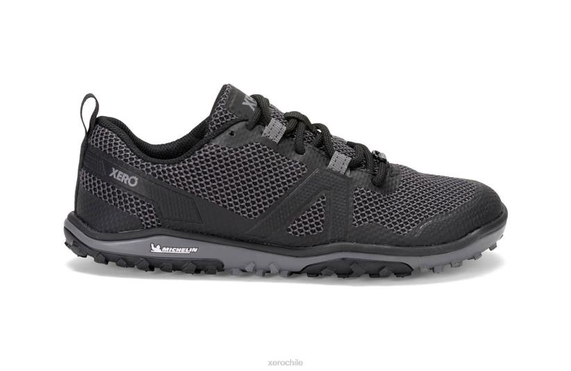 scrambler low - zapato de trail con suela michelin de fibralite negro 040J126 Xero Shoes