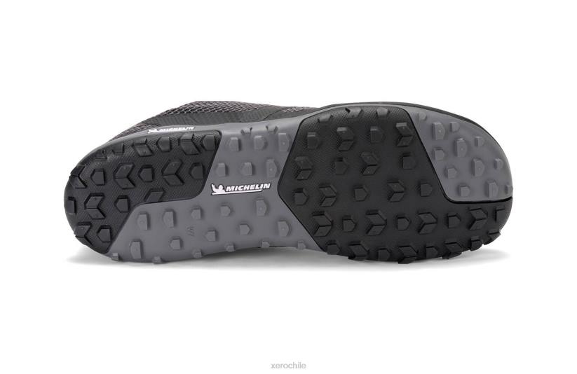 scrambler low - zapato de trail con suela michelin de fibralite negro 040J126 Xero Shoes